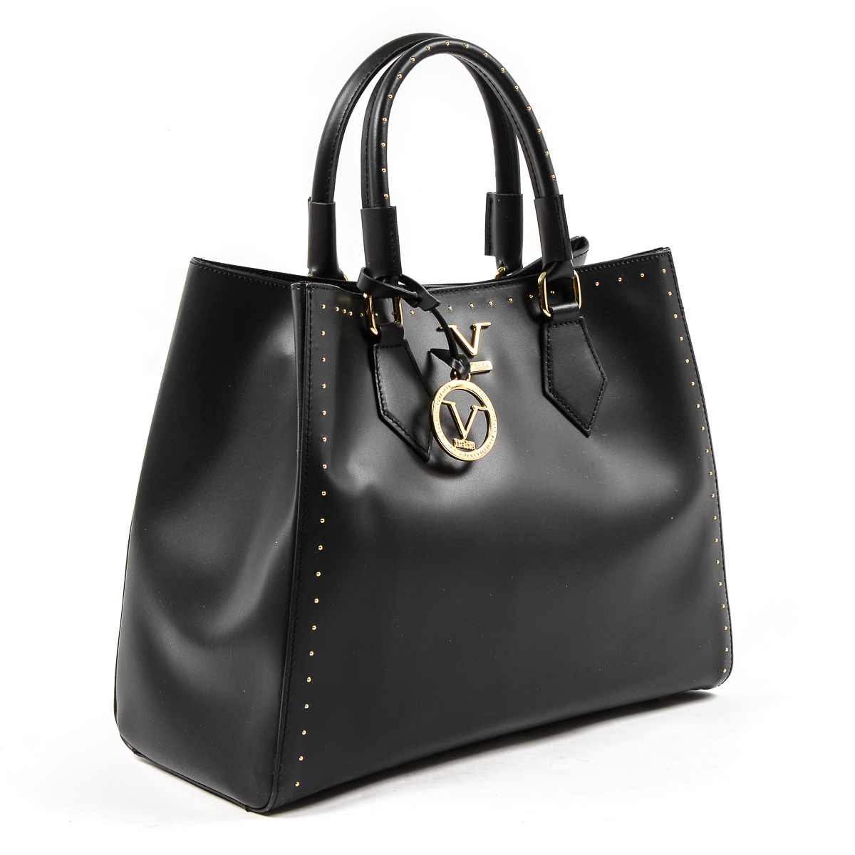 V 1969 Italia Borsa da donna nera CRETA