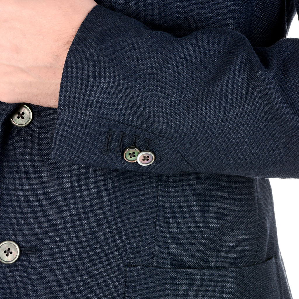 Corneliani Giacca Uomo Maniche Lunghe Blu Scuro