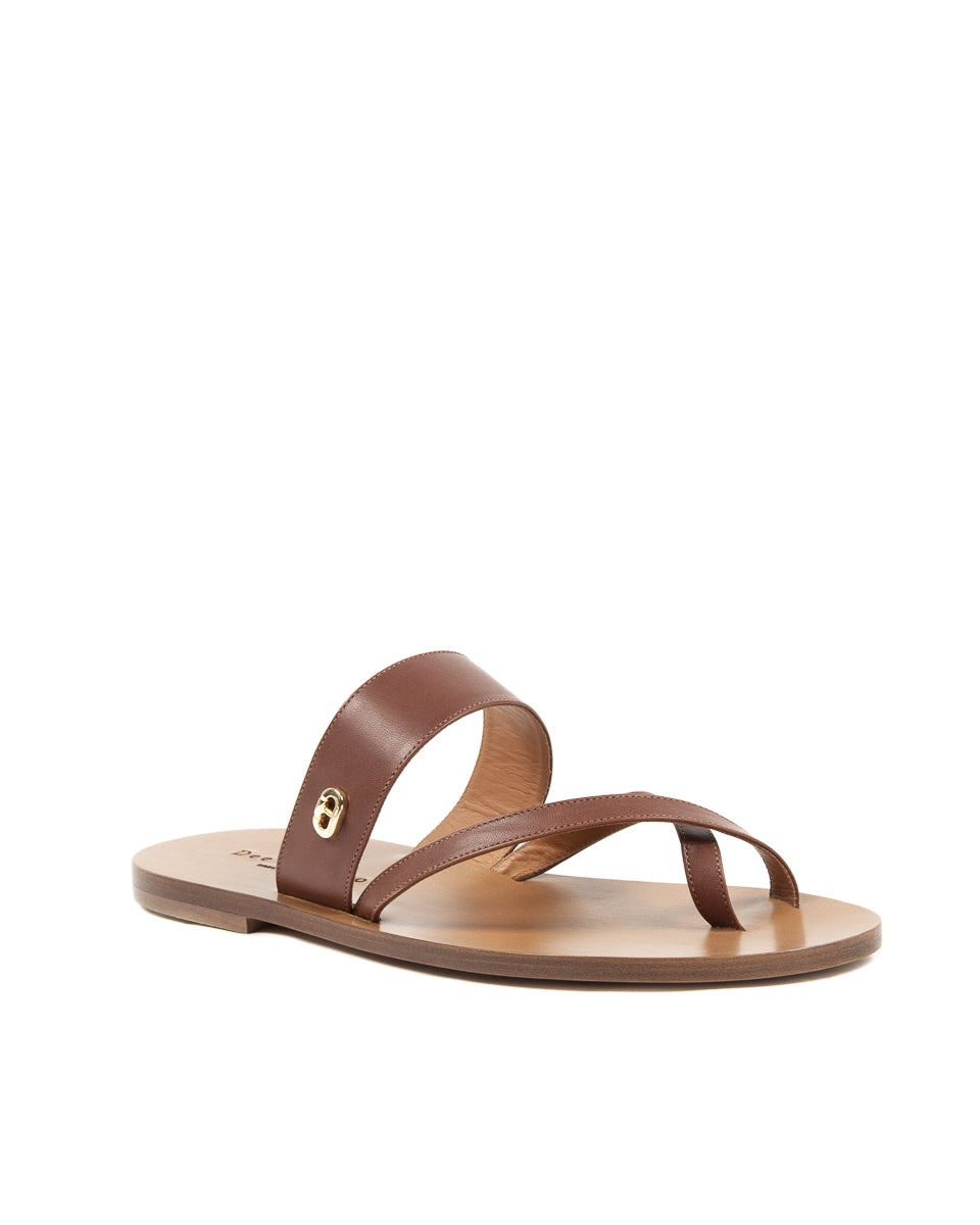 Sandalo Donna Dee Ocleppo OC3503 VITELLO CUOIO