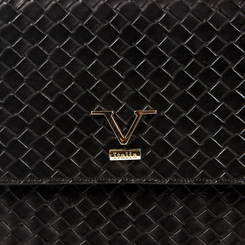 V 1969 Italia Zaino da donna nero STEFY