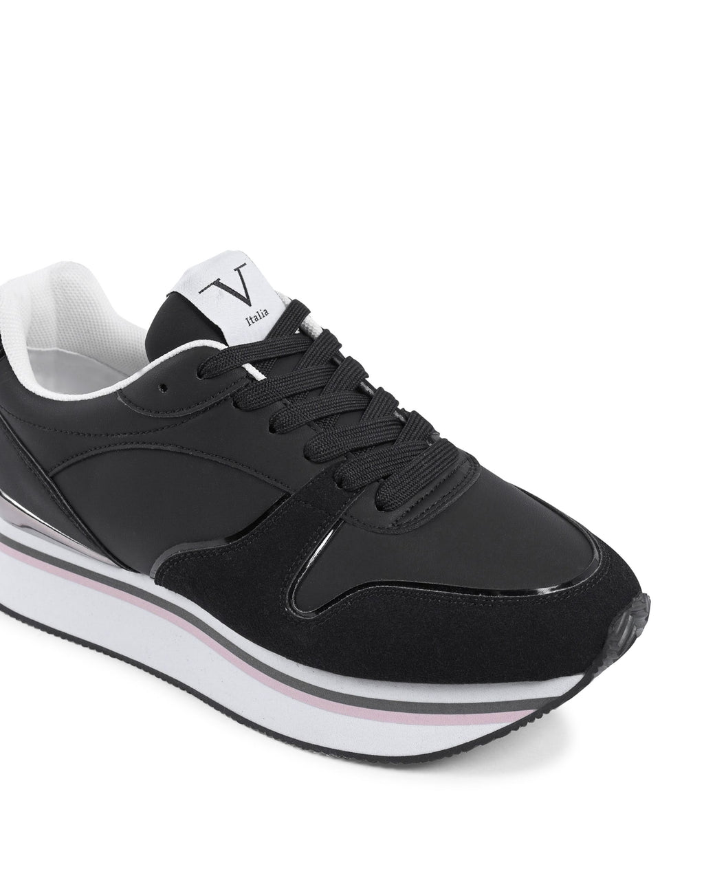 Sneaker da donna V Italia nera SNK 003 W BLACK