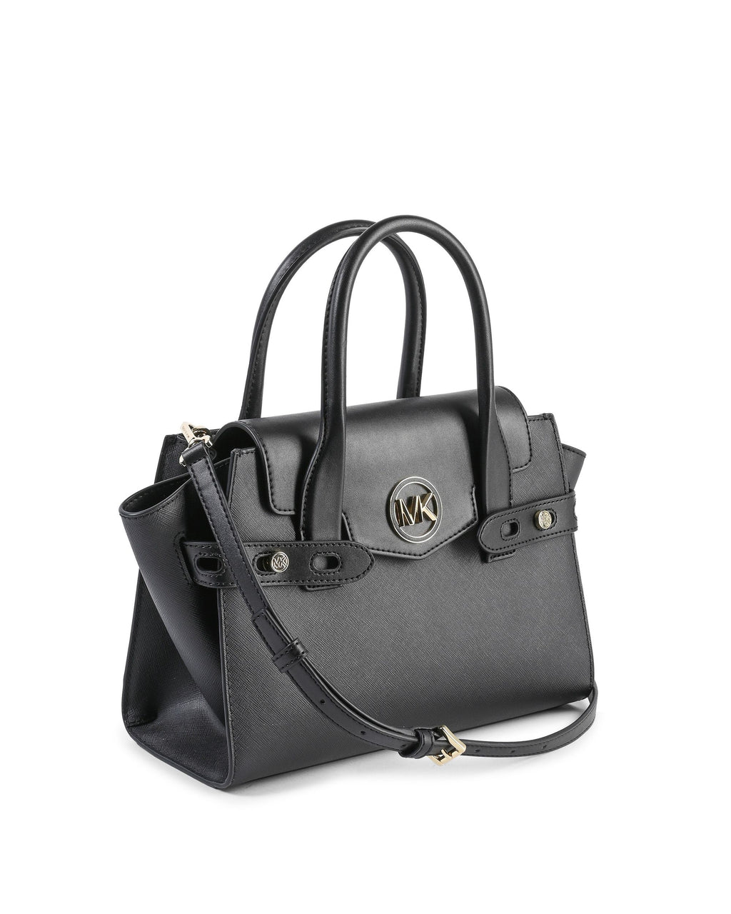 Borsa a mano media con patta Michael Kors 35S2GNMS8L NERA