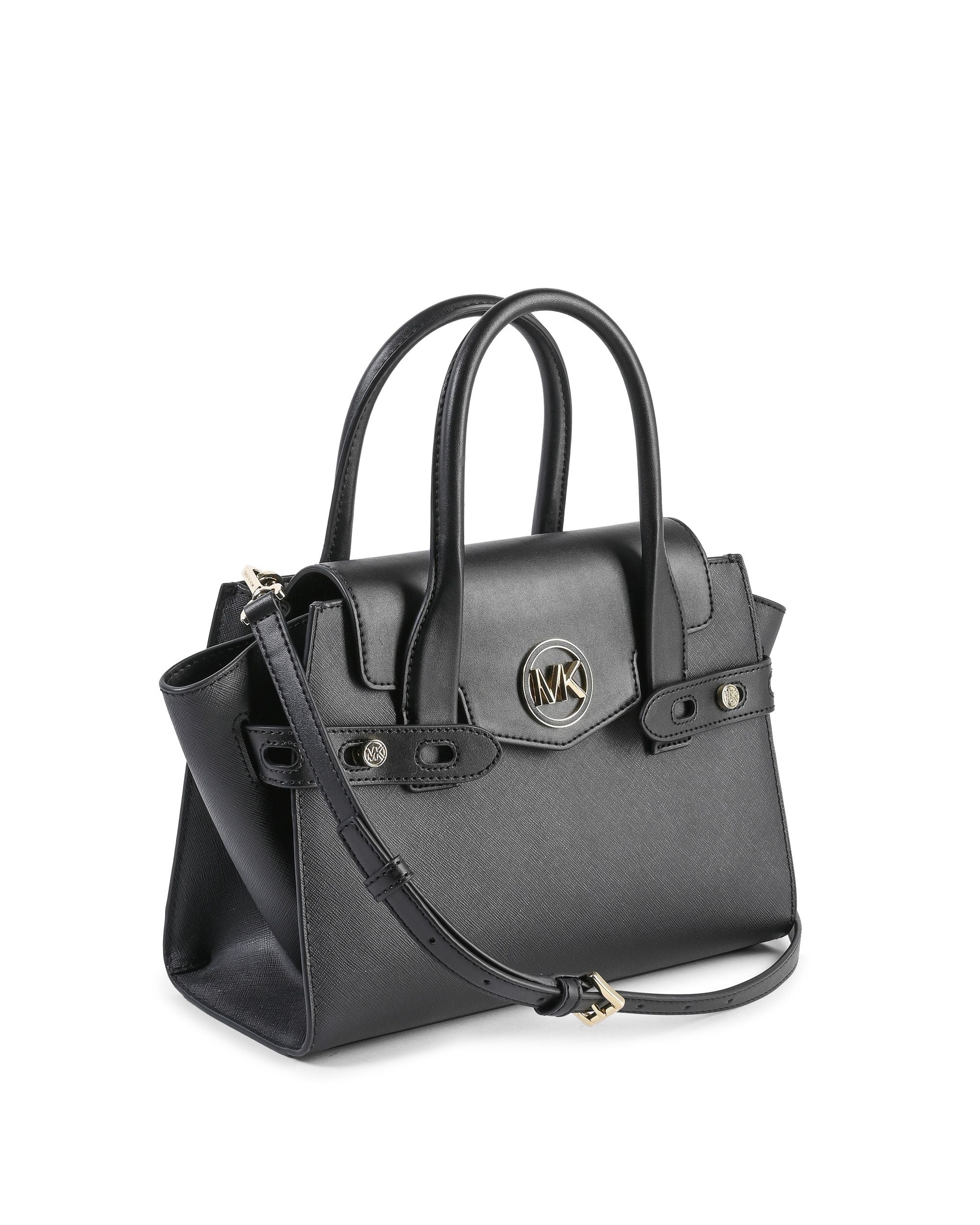 Borsa a mano media con patta Michael Kors 35S2GNMS8L NERA