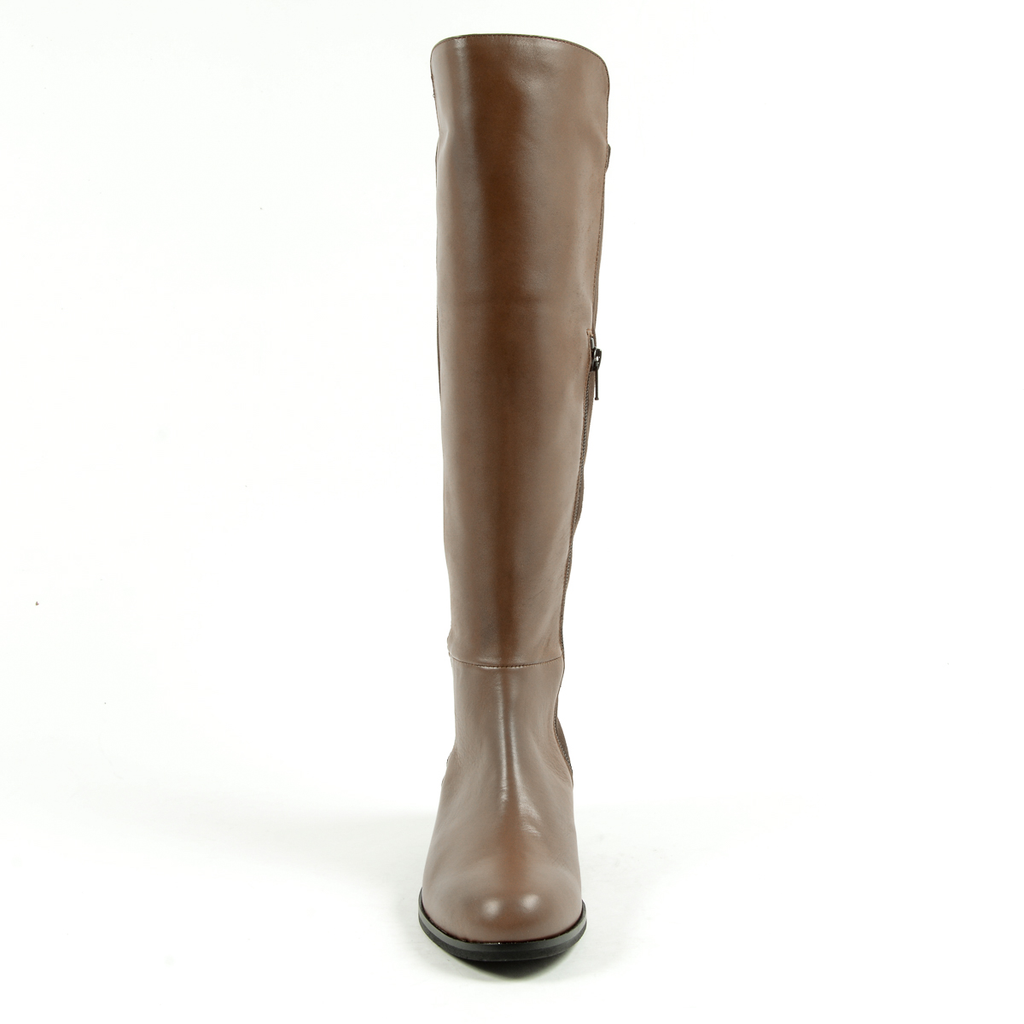 V 1969 Italia Stivale alto da donna marrone UVA
