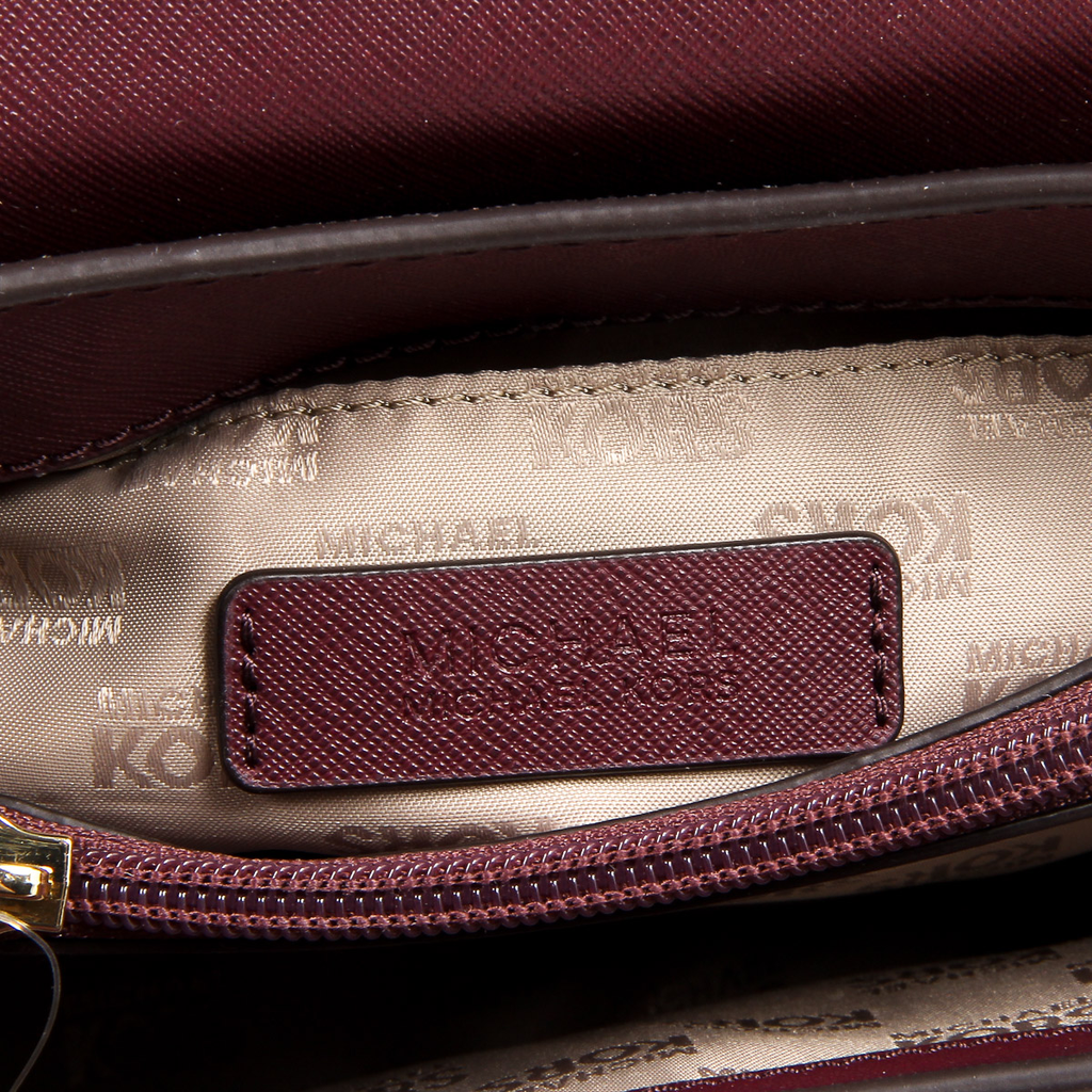 Borsa a mano da donna Michael Kors PORTIA 35F7GPAL1B BRN PLUM