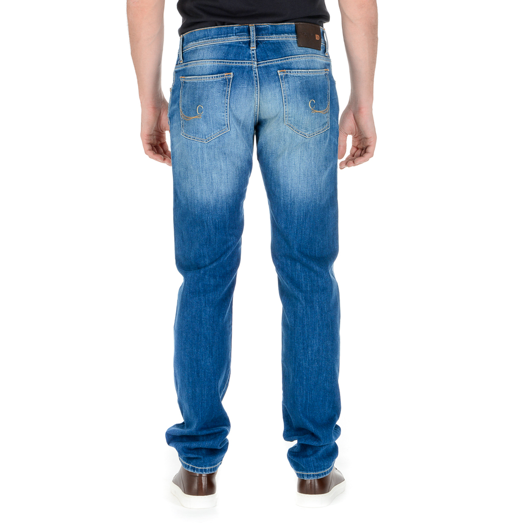 Corneliani Jeans Uomo Azzurro