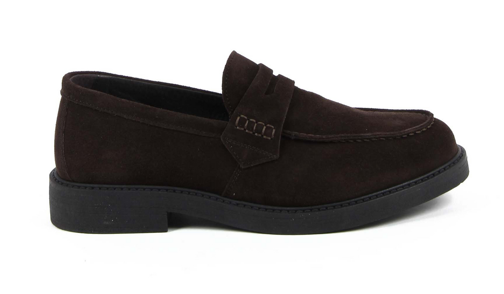 Mocassino Uomo V 1969 Italia V6002 CAMOSCIO T. MORO