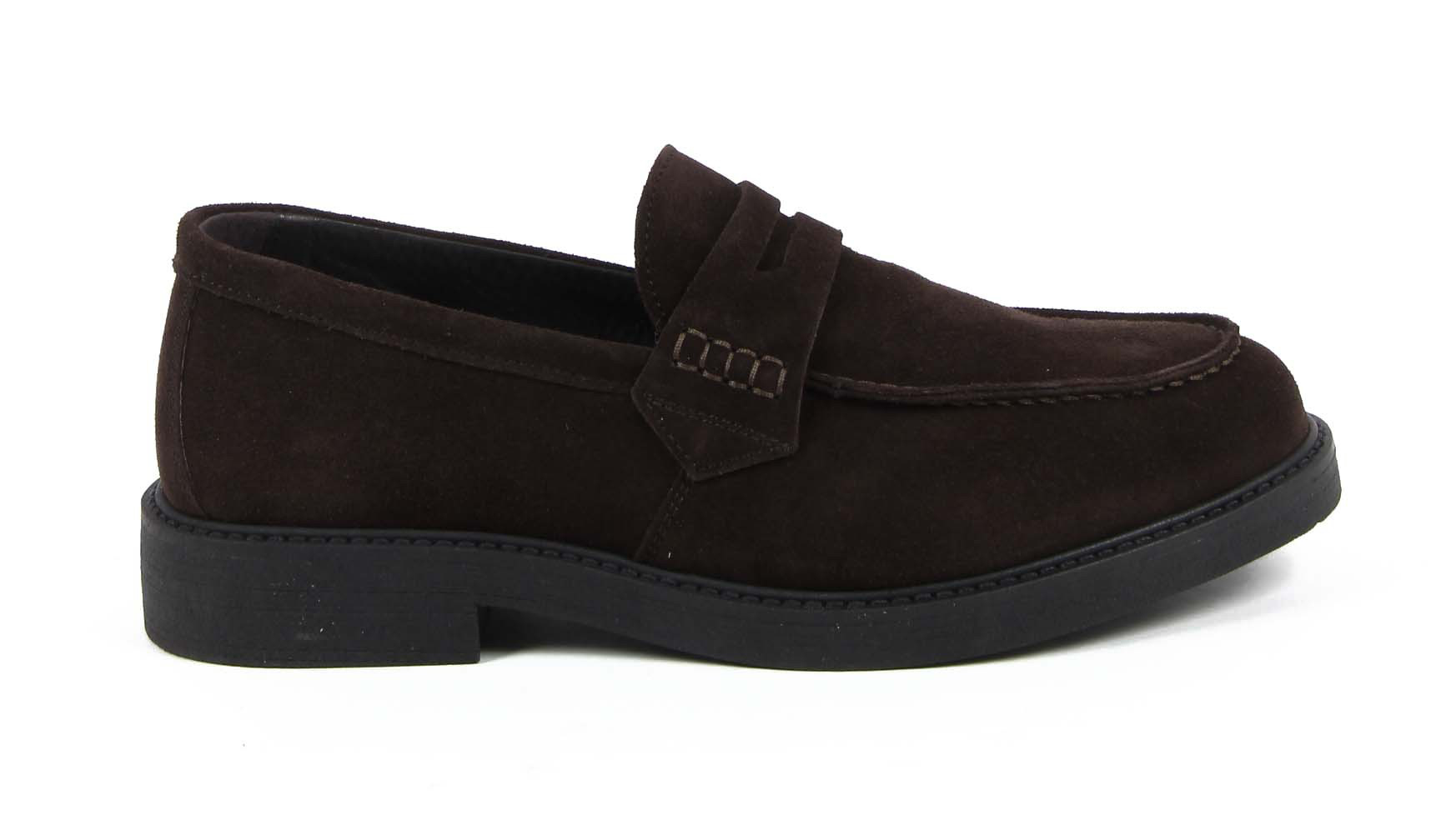 Mocassino Uomo V 1969 Italia V6002 CAMOSCIO T. MORO