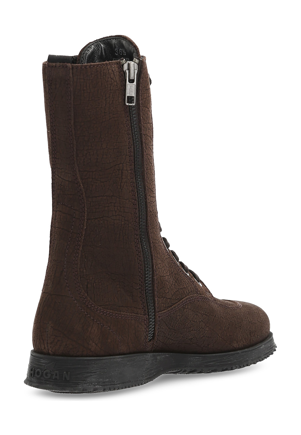 Hogan Stivale Alto Donna Marrone Scuro HXW00I0937066QLS800