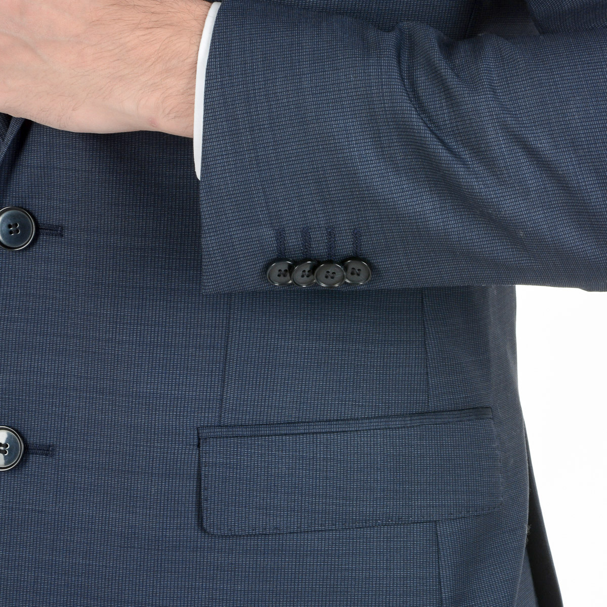 Abito da uomo Hugo Boss blu, GRANDE GENIO