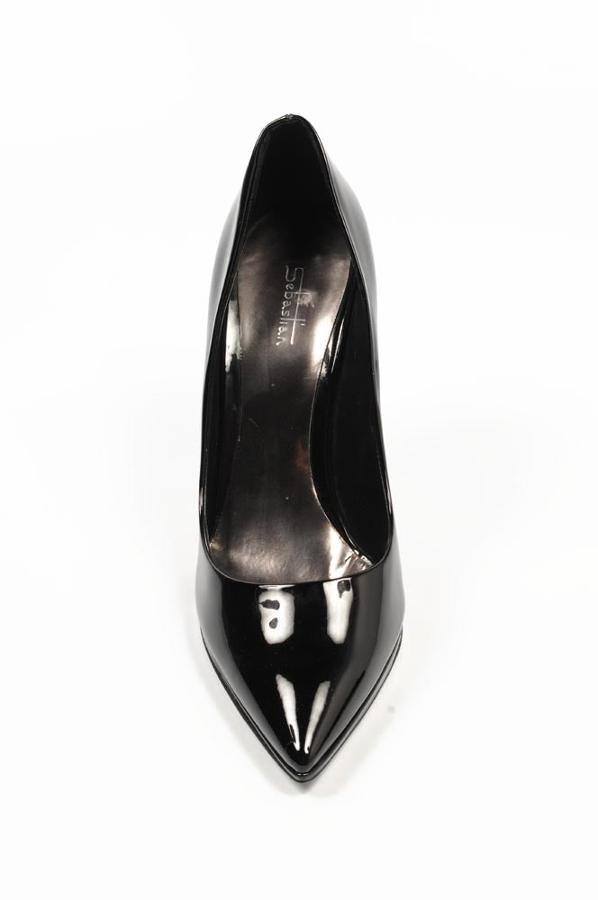 Décolleté da donna Sebastian Milano S3211VN VERNICE NERA
