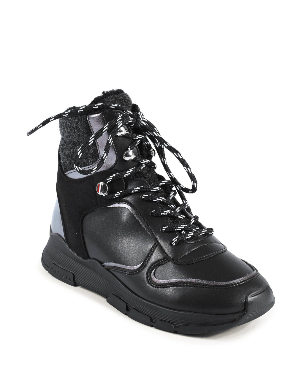 Stivali da donna Tommy Hilfiger neri FW0FW06074BDS
