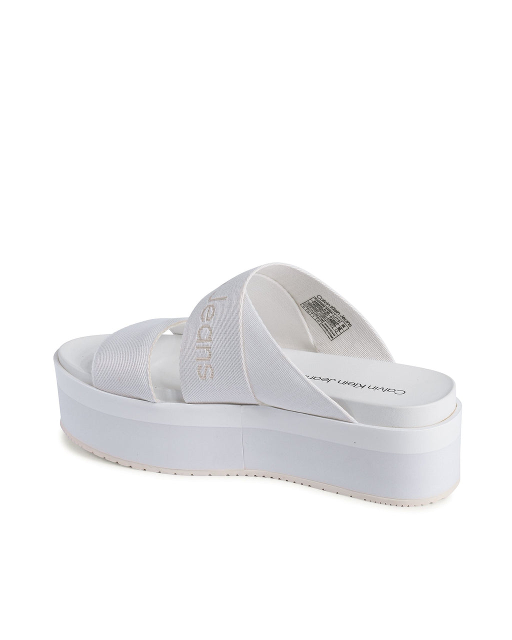 Calvin Klein Sandalo da donna bianco YW0YW01361YBR