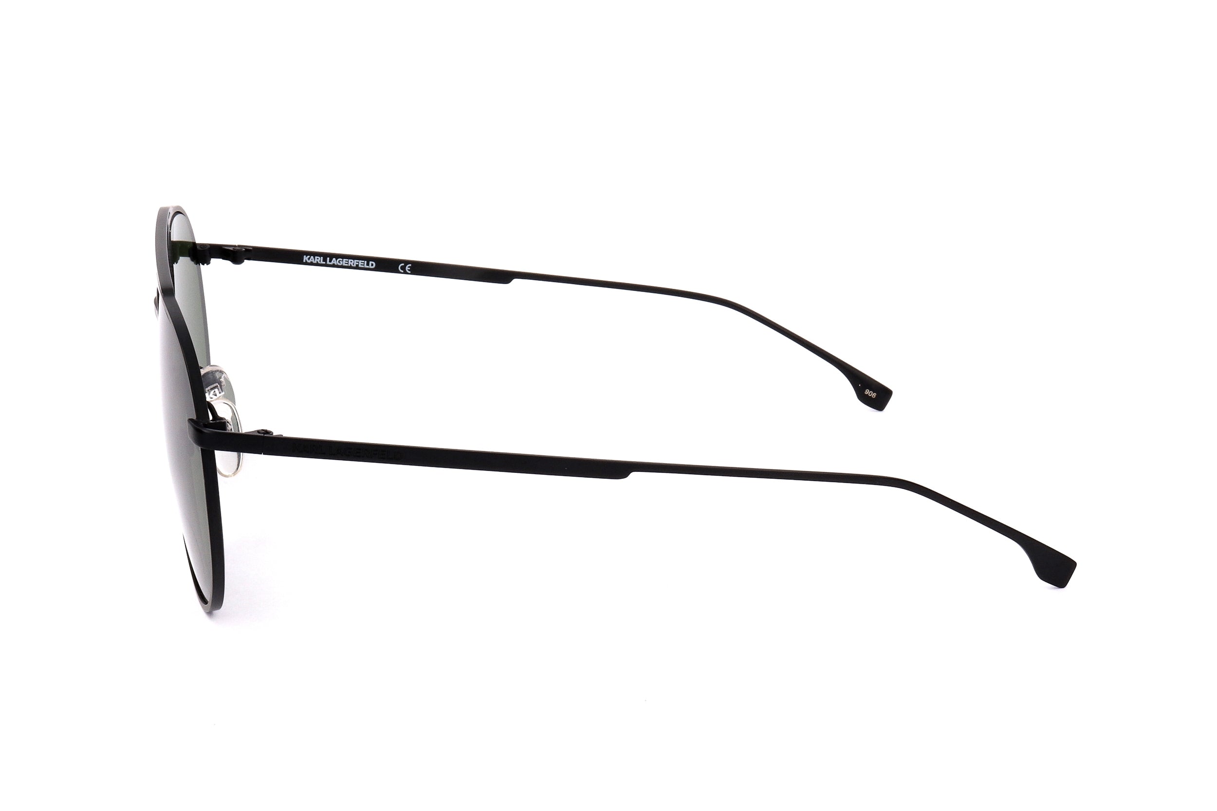 Occhiali da sole da uomo Karl Lagerfeld KL305S 002 58 16 145 NERO OPACO