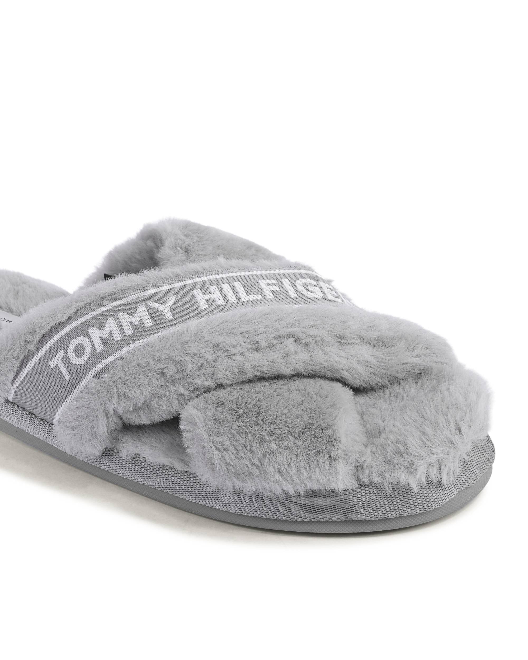 Tommy Hilfiger Ciabatte da donna grigie FW0FW06314PN7