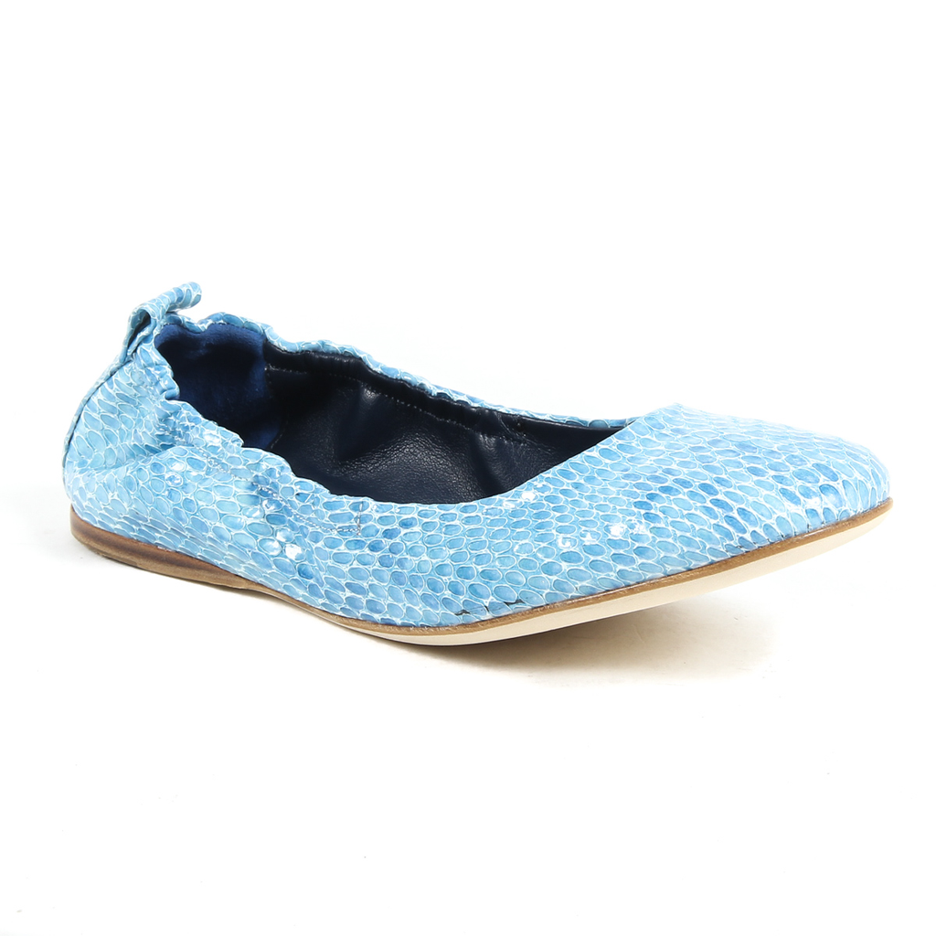 V 1969 Italia Ballerina da donna GEMI01 LUCERTOLA AZZURRO