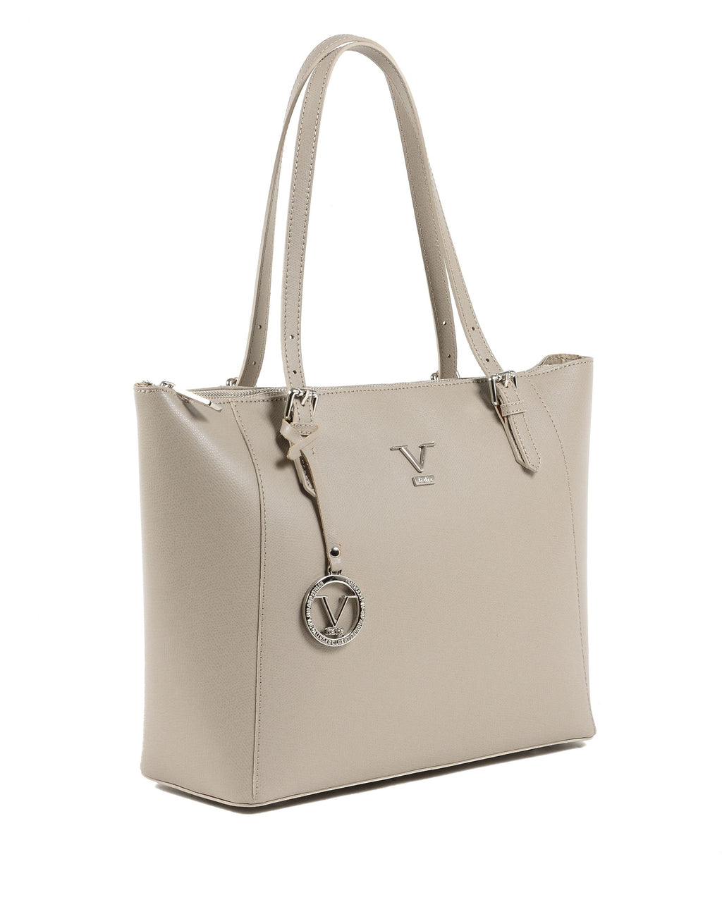 V Italia Borsa a tracolla da donna Taupe V09 PALMELLATO TAUPE