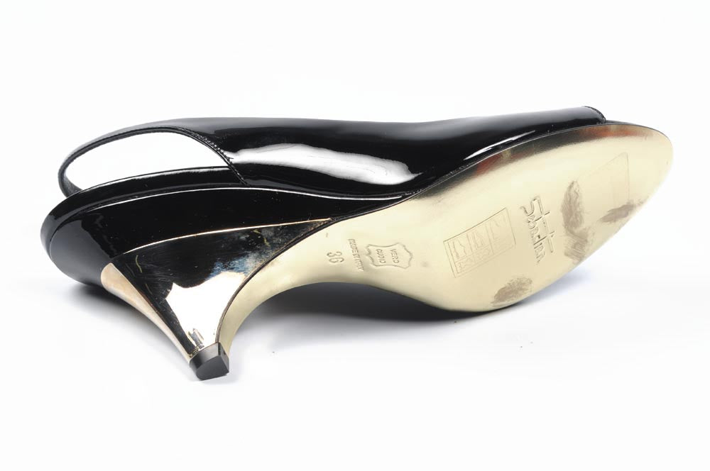 Sandalo donna Sebastian Milano S3065M VERNICE NERA