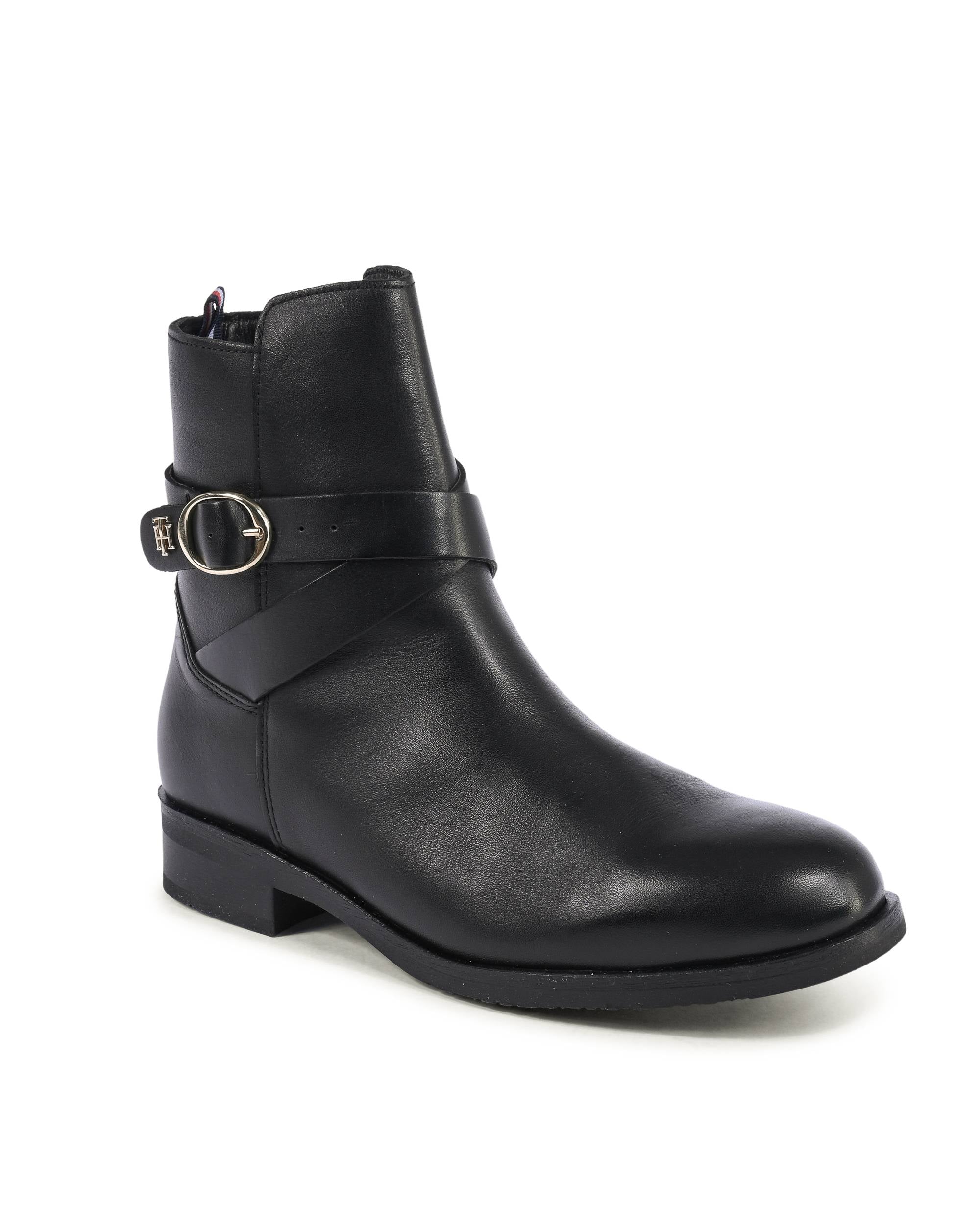 Tommy Hilfiger Stivali da donna NERO FW0FW06753BDS