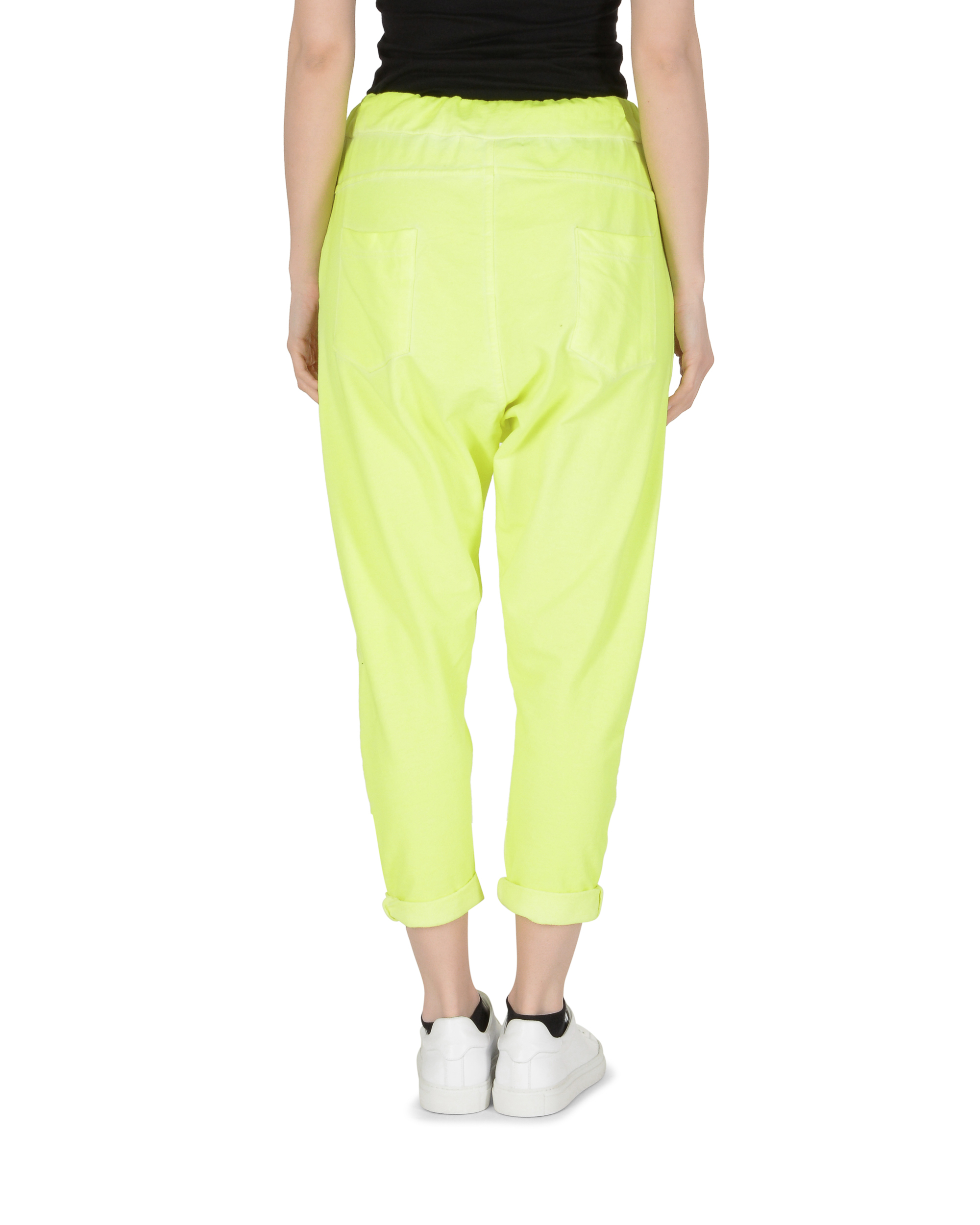 19V69 Italia Pantaloni da donna gialli FUNKY YELLOW