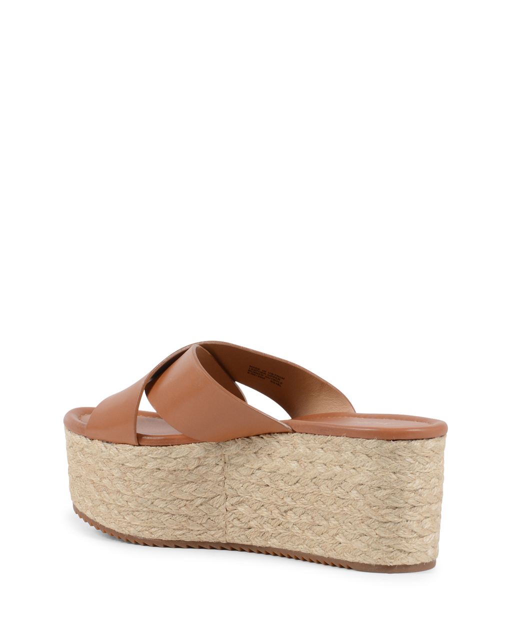 Sandalo con plateau da donna Michael Kors color cuoio VIVIANNA