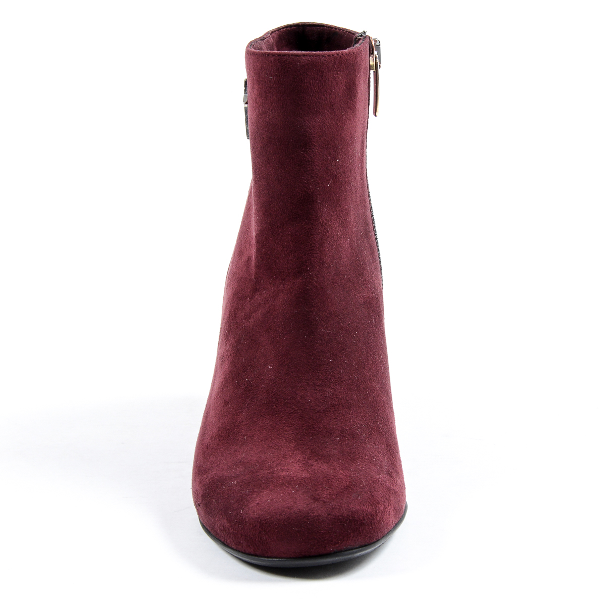 Stivaletti con tacco da donna Andrew Charles Bordeaux DOLLY