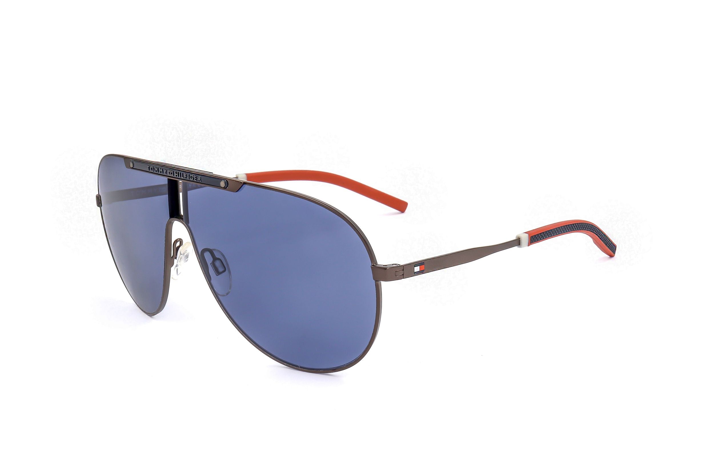 Occhiali da sole da uomo Tommy Hilfiger TH 1801 S SVK 67 07 135 NERO RUTENIO OPACO