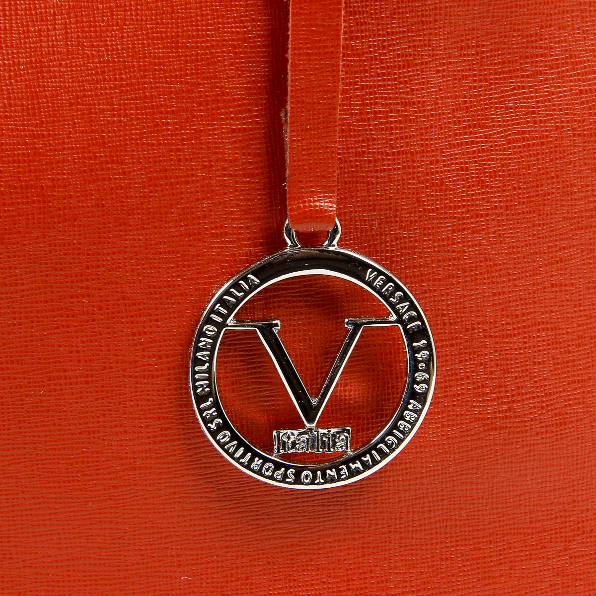 V 1969 Italia Borsa da donna rossa VIENNA