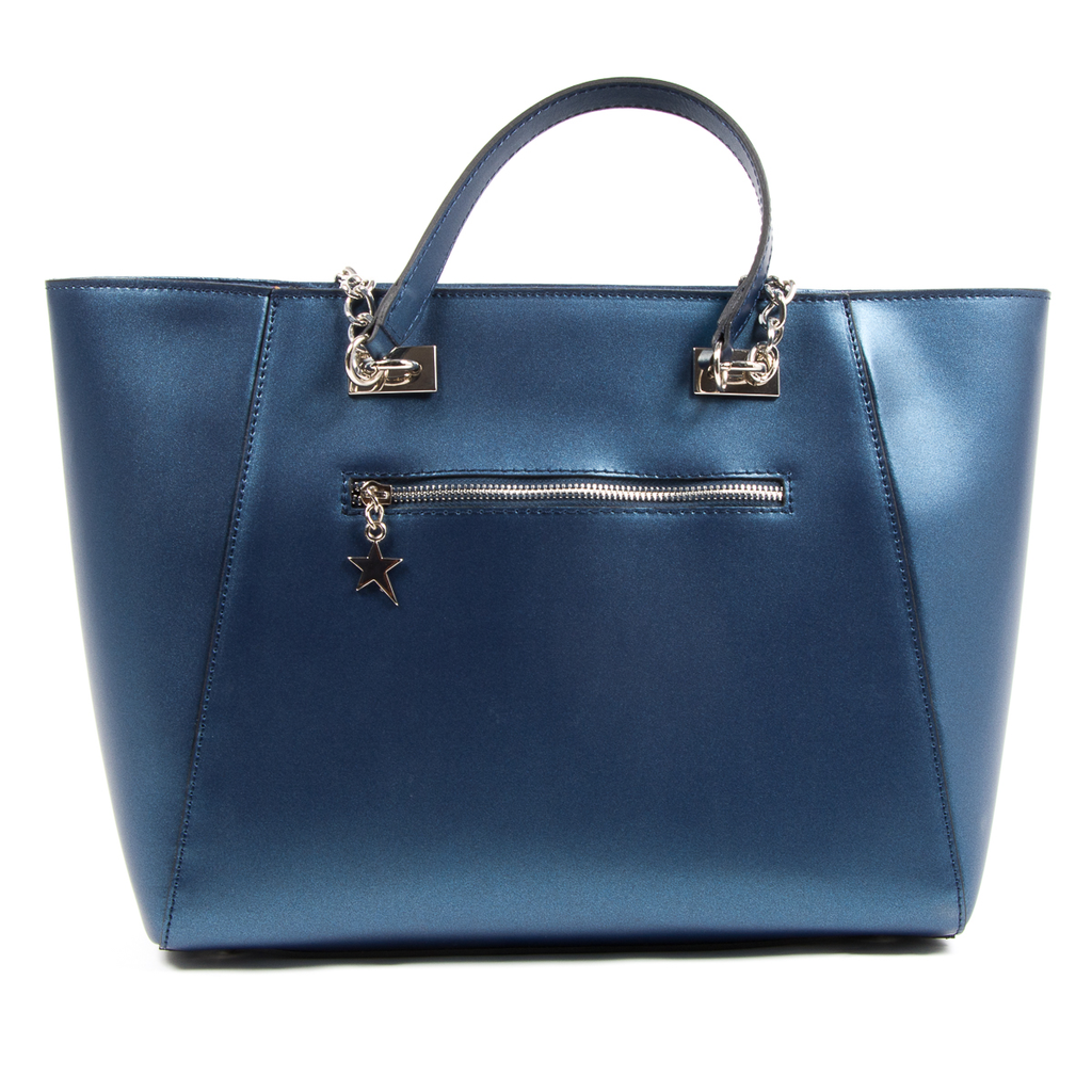 Borsa a mano da donna Andrew Charles Blu KEY