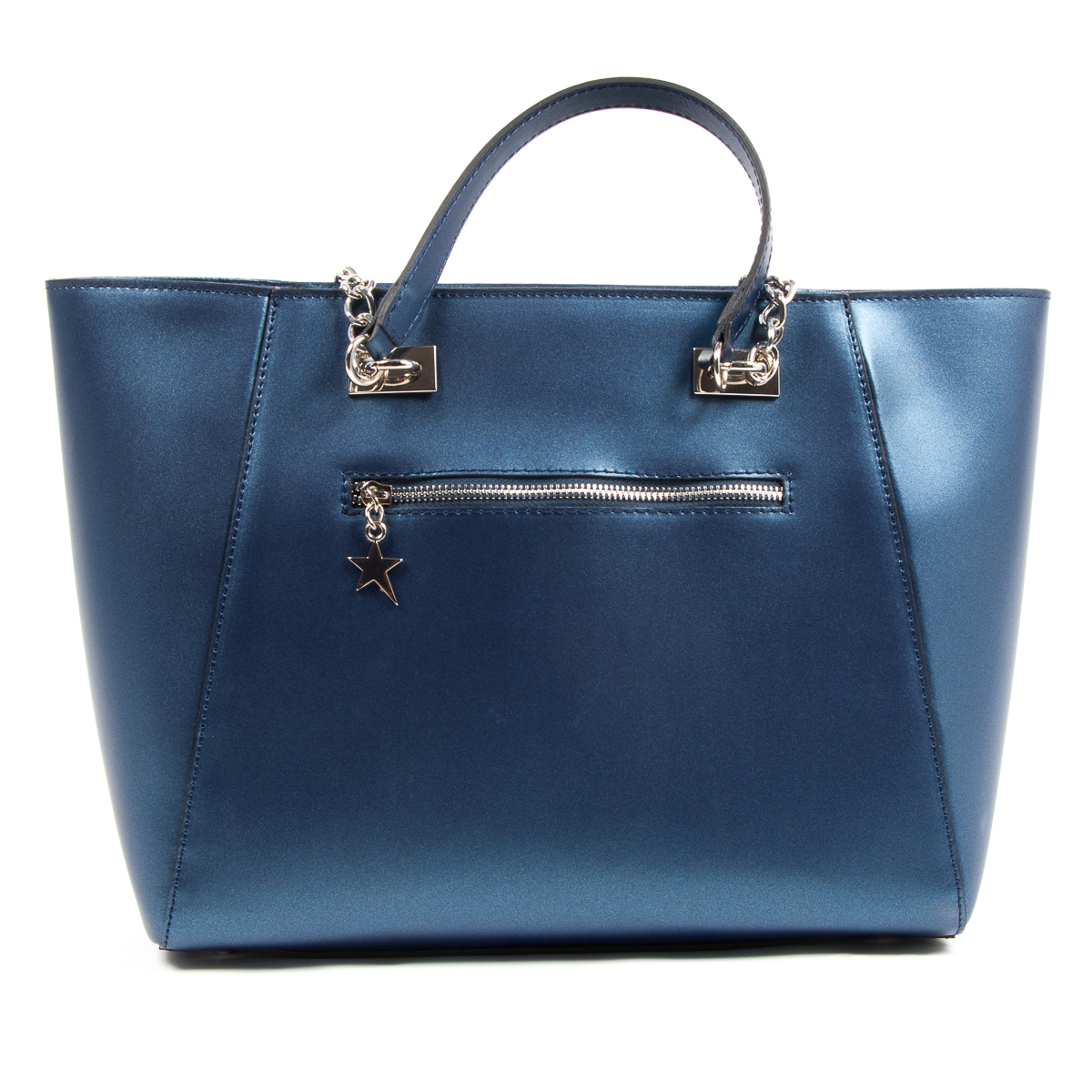 Borsa a mano da donna Andrew Charles Blu KEY