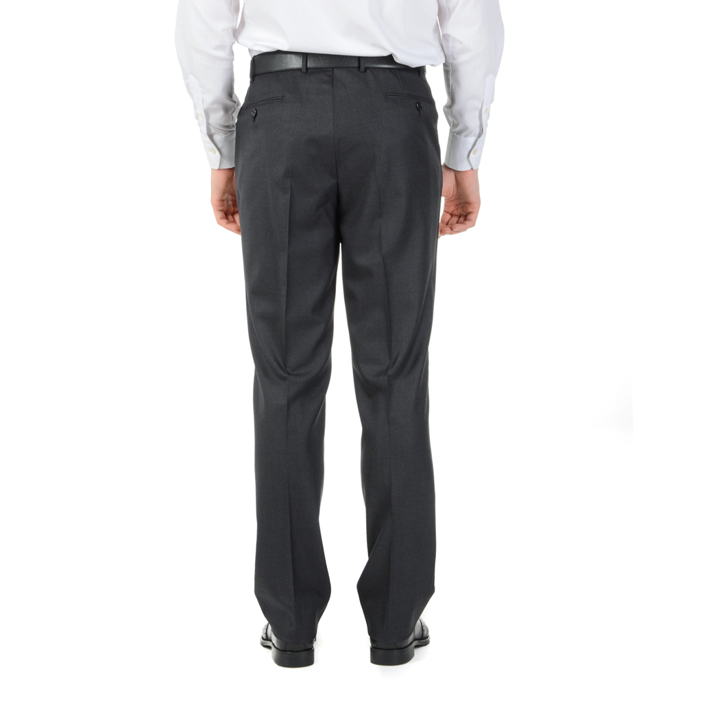 Corneliani Abito da uomo a maniche lunghe grigio scuro Super 160's