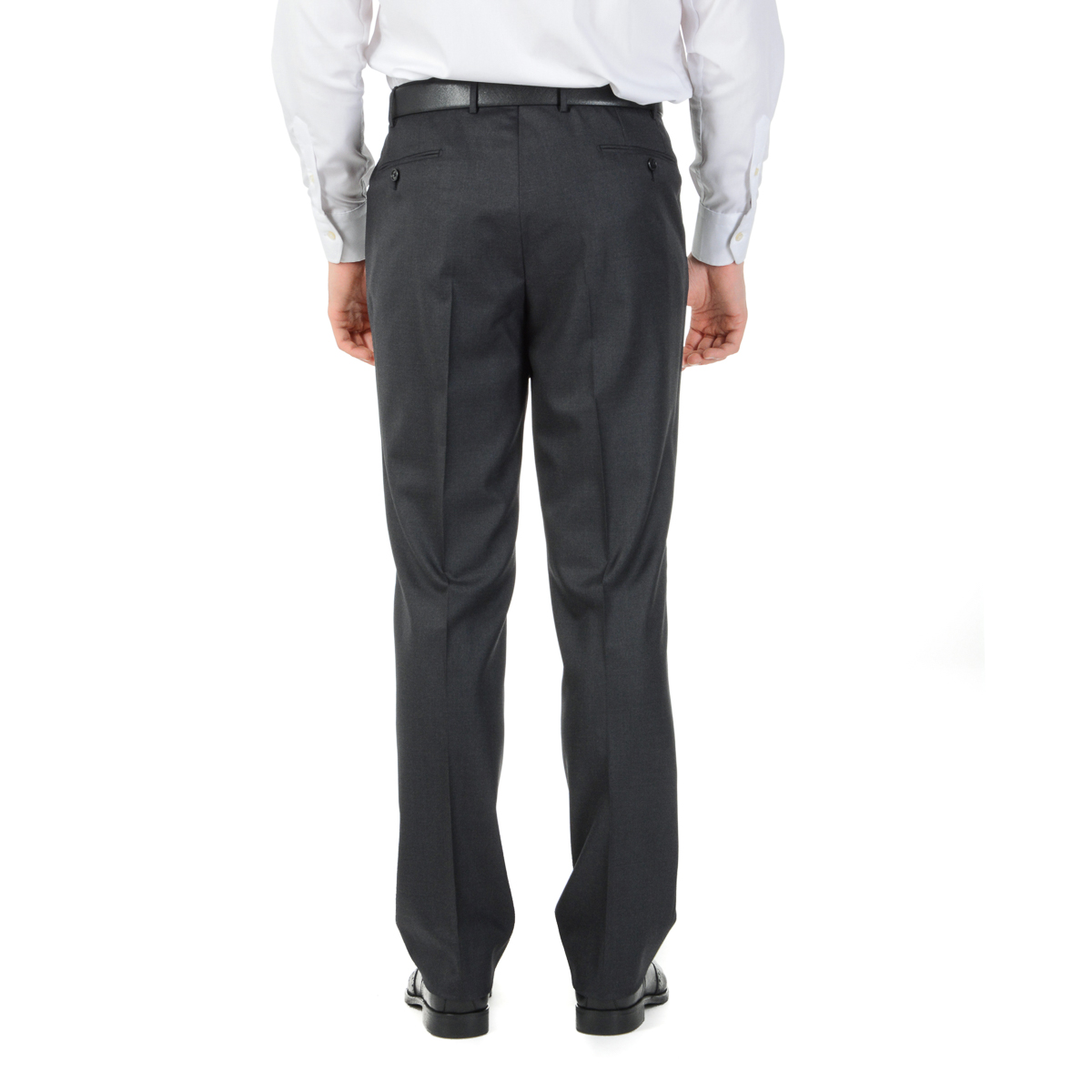 Corneliani Abito da uomo a maniche lunghe grigio scuro Super 160's