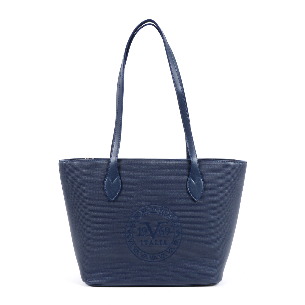 Borsa a mano da donna V Italia Blu scuro 3301 BLU NAVY