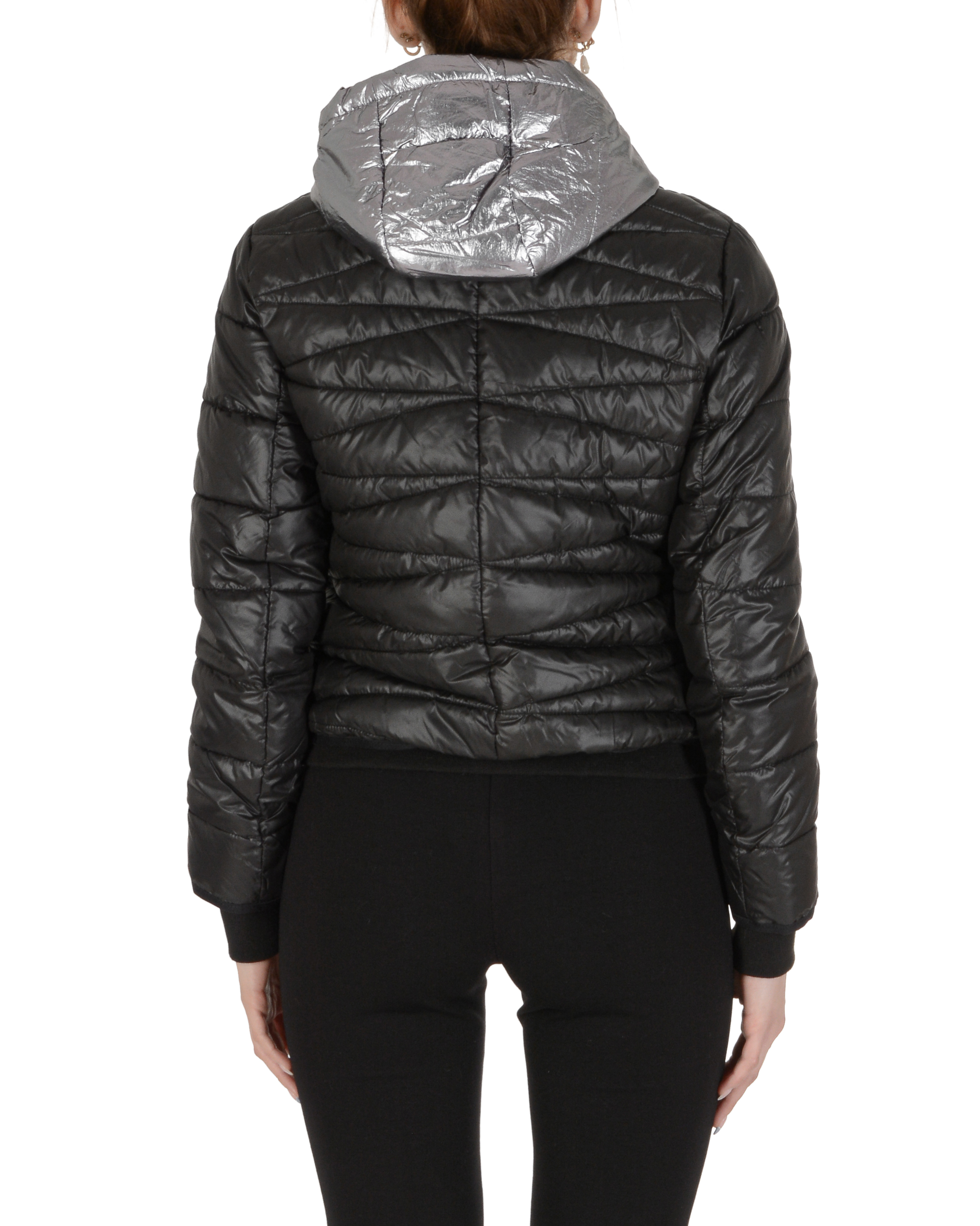 19V69 Italia Giacca da donna nera SASHA BLACK