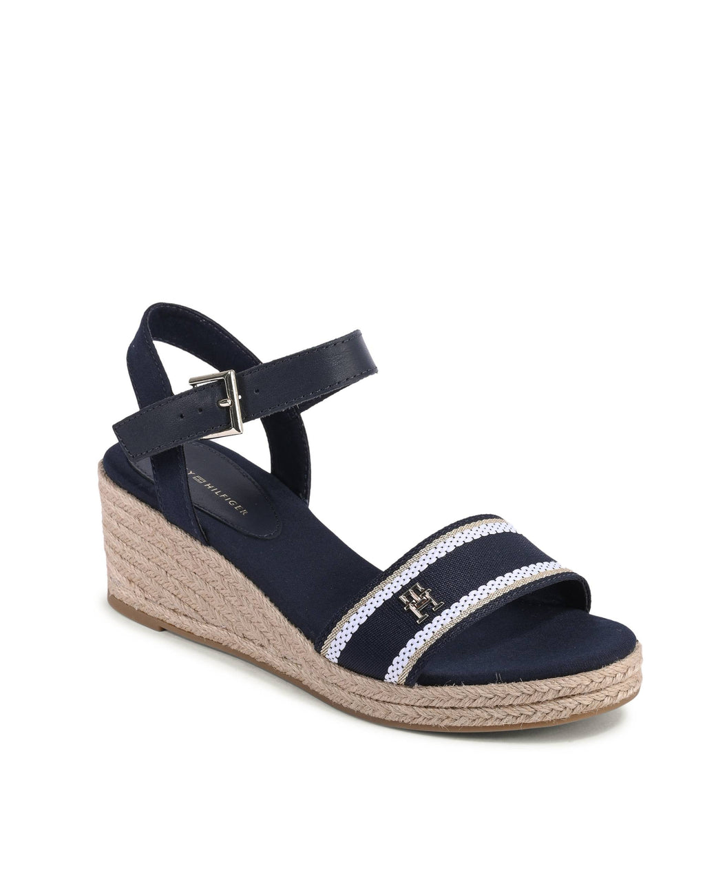 Sandalo da donna Tommy Hilfiger blu FW0FW08044DW6