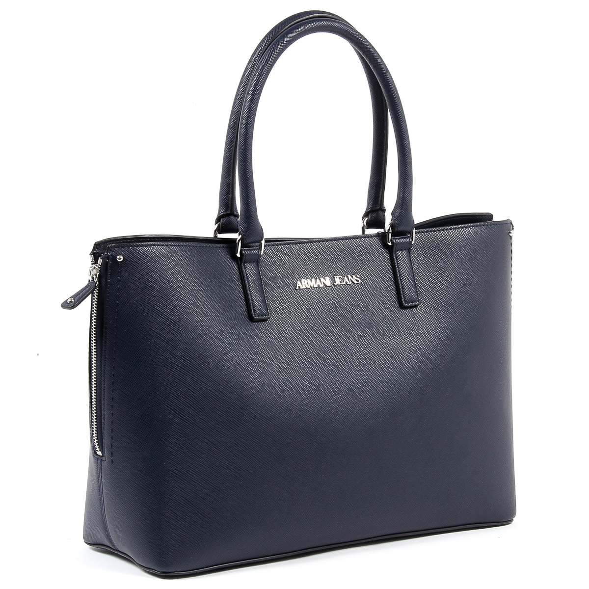 Borsa a mano da donna Armani Jeans blu scuro 922166 7P756 31835