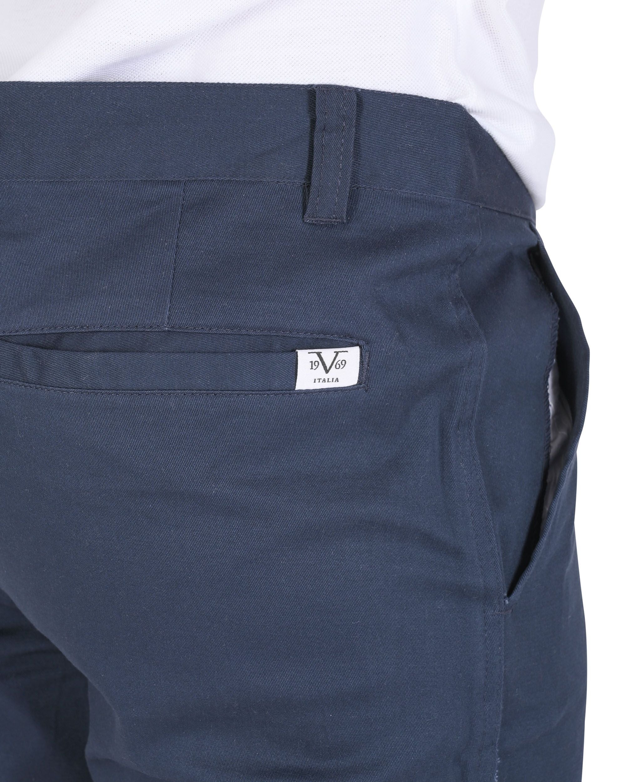 19V69 Italia Bermuda da uomo BERGAMO BLU NAVY