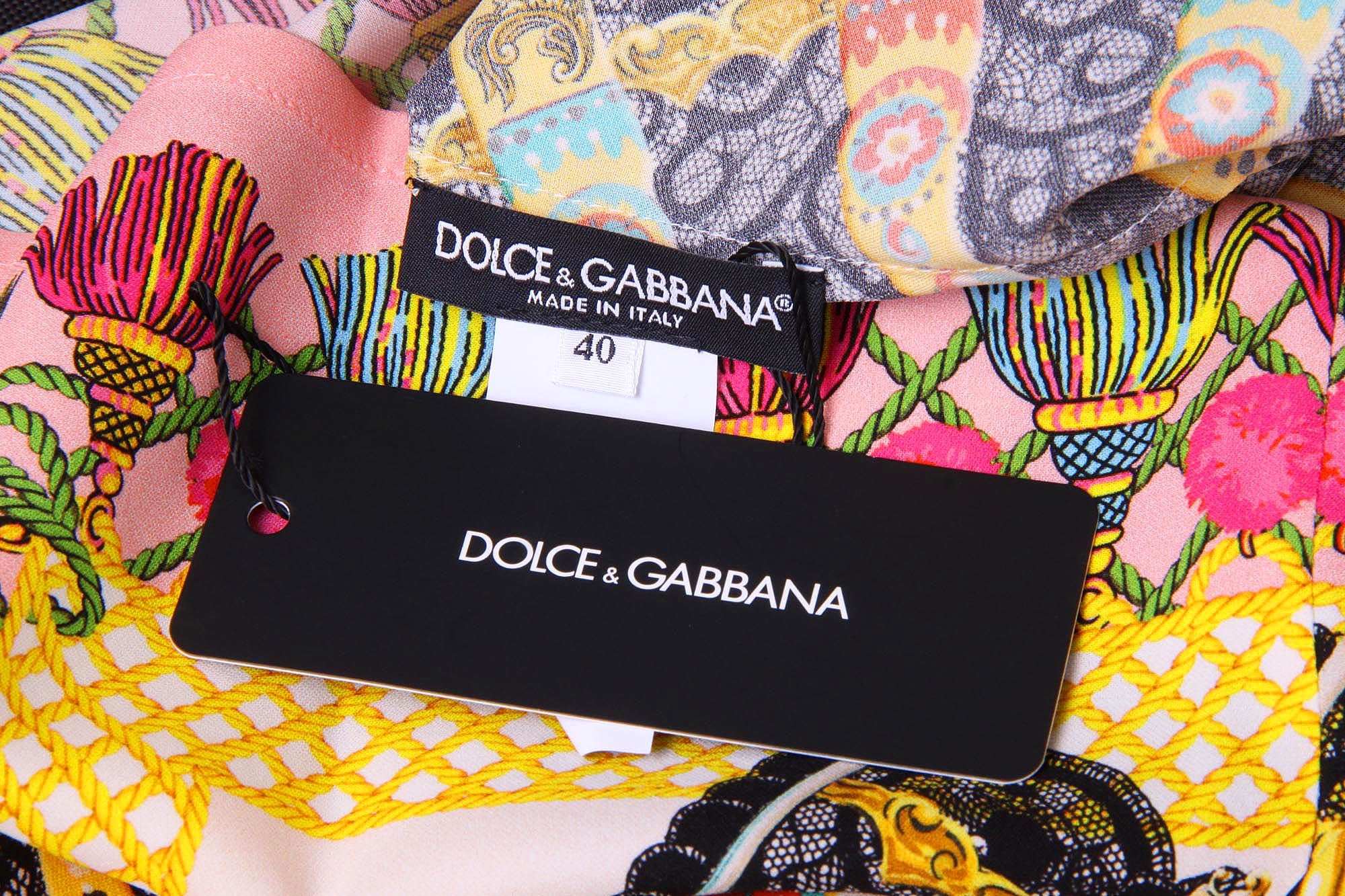 Dolce & Gabbana top da donna a manica lunga F7M58T FPAGZ X0800