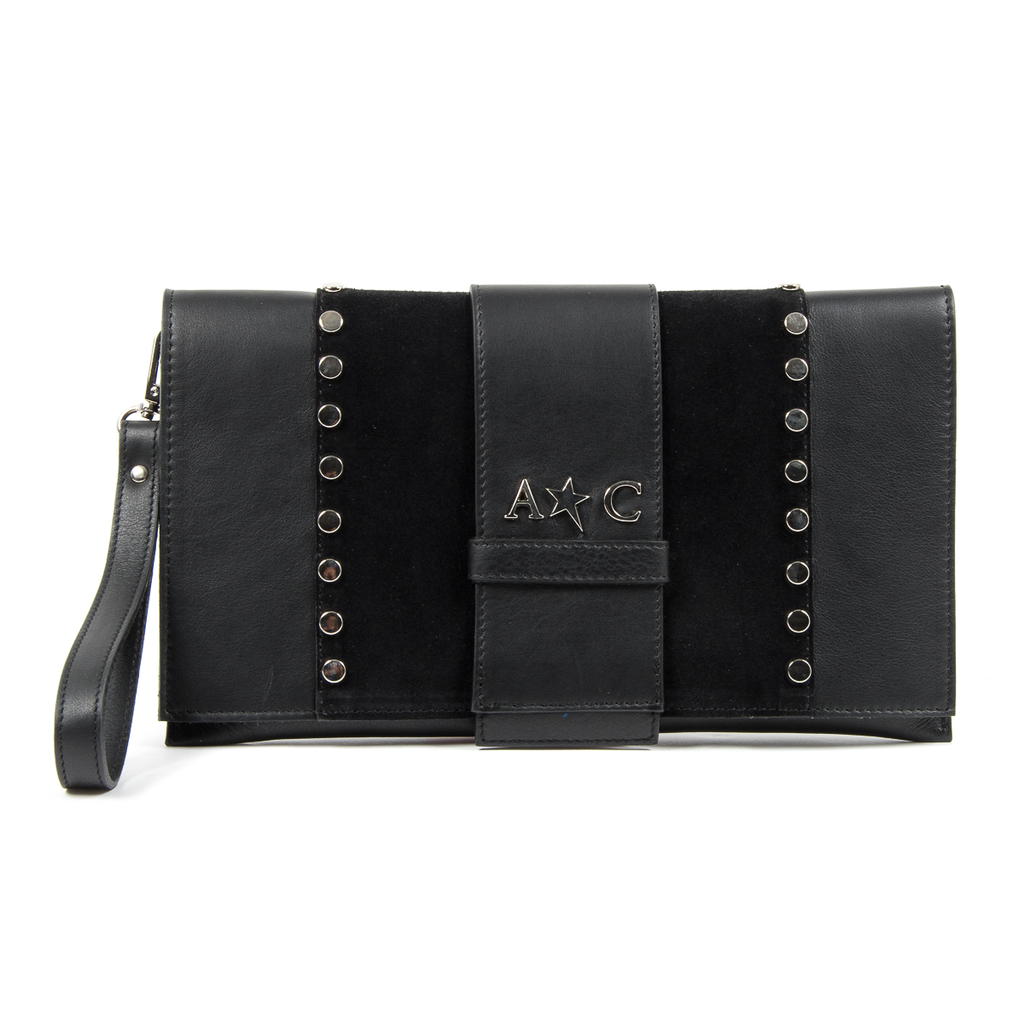 Borsa a mano da donna Andrew Charles nera CORY