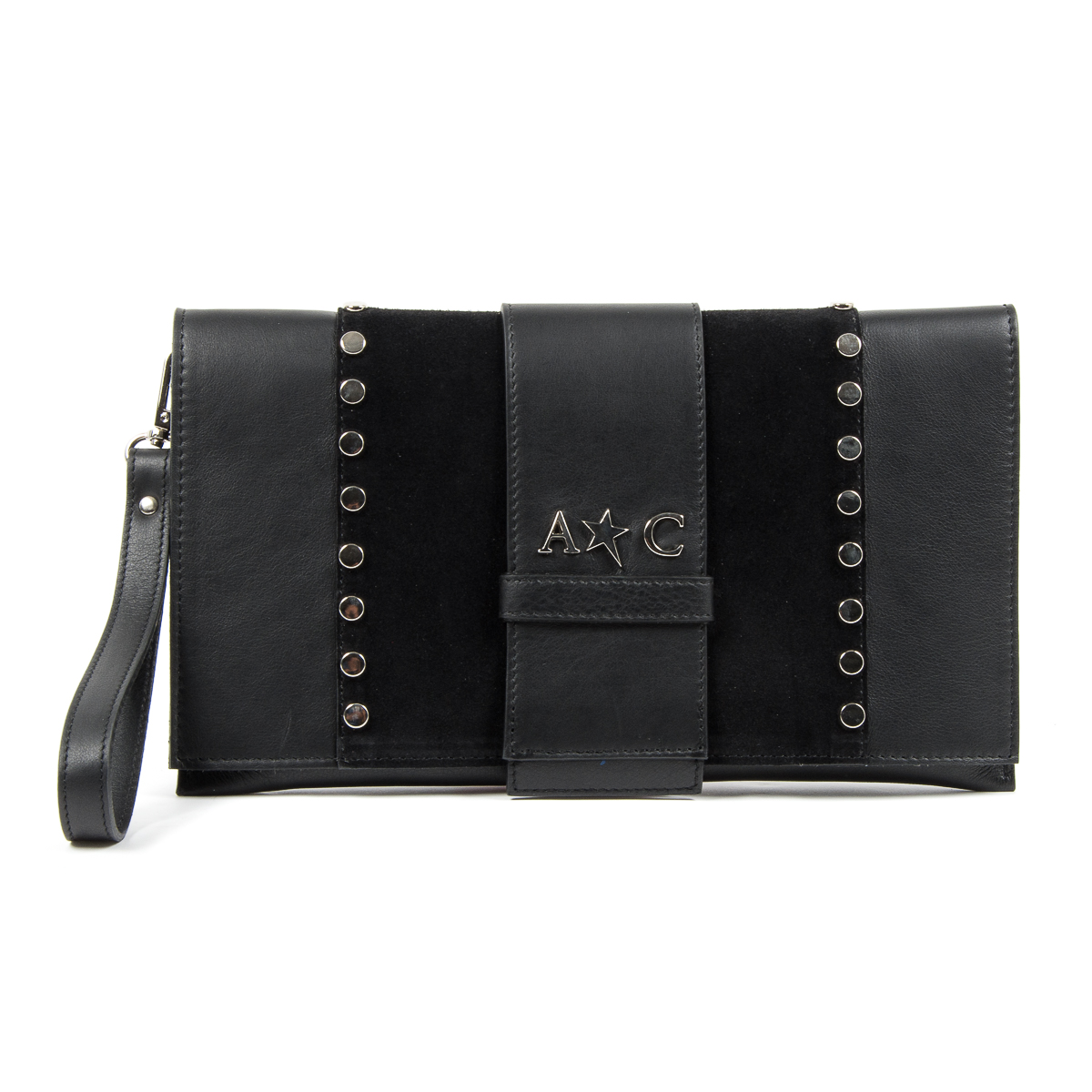 Borsa a mano da donna Andrew Charles nera CORY