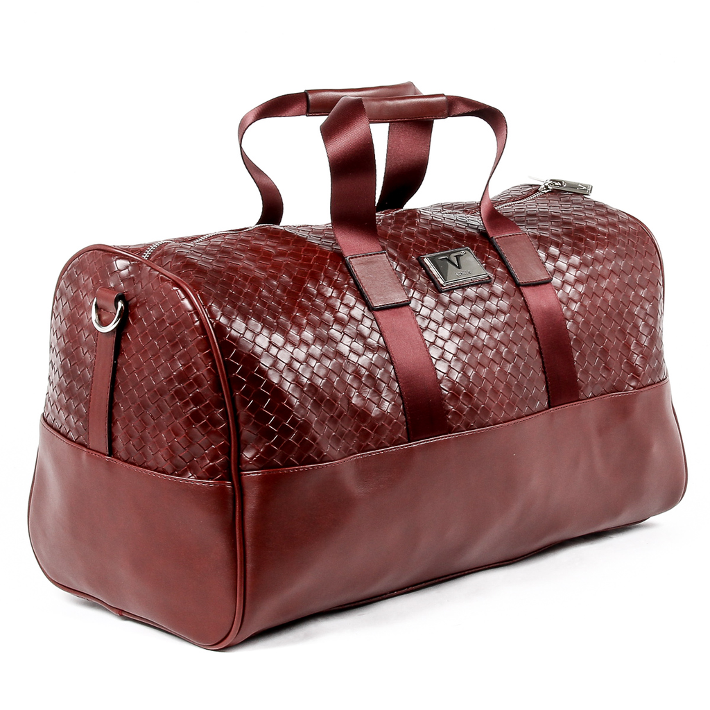 V 1969 Italia Borsa da uomo rosso scuro JEFF