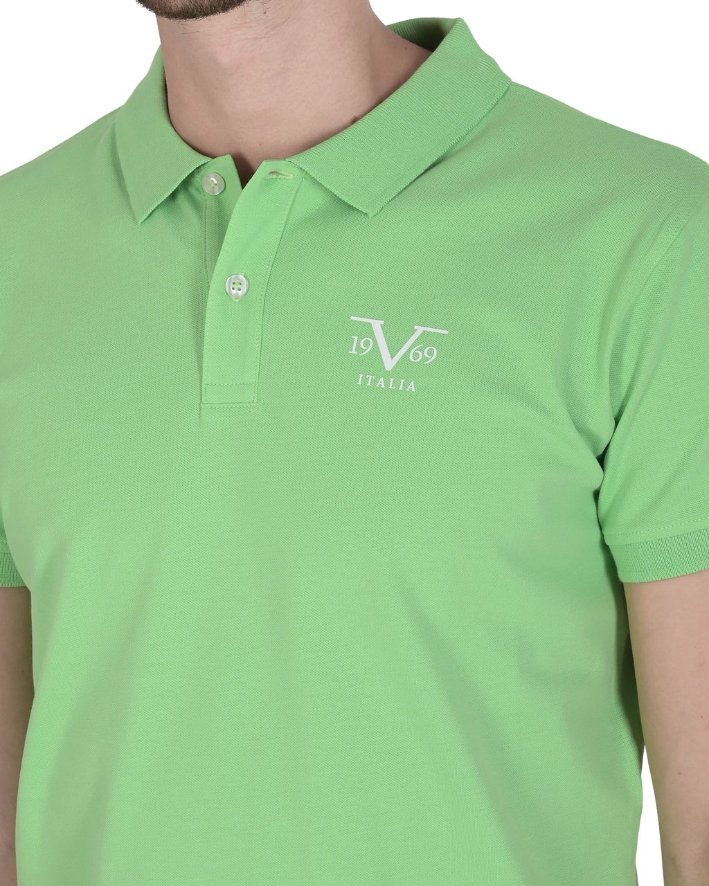 19V69 Italia Polo Uomo VSC1MPL01 VERDE