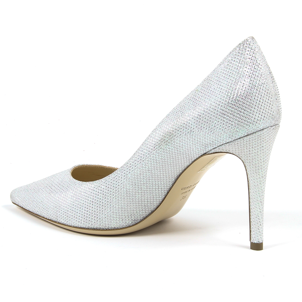V 1969 Italia Womens Pump White MINA