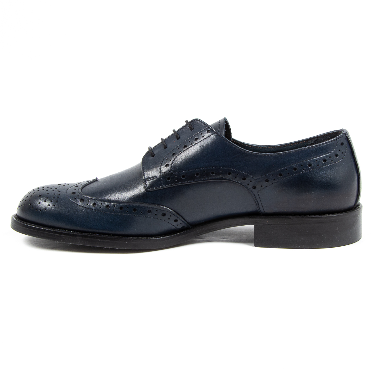 V 1969 Italia Scarpa Brogue da Uomo Blu VERNON