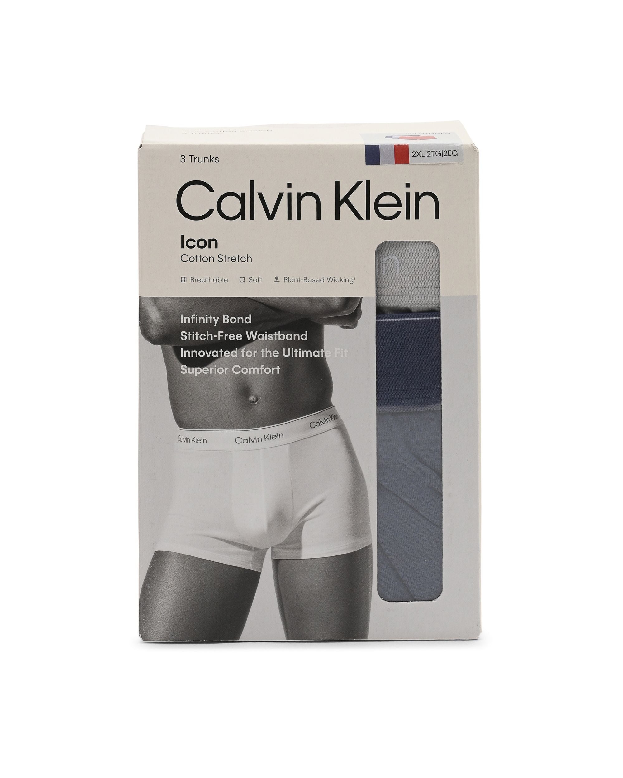 Calvin Klein Mens Trunk LV00NB4392VQN