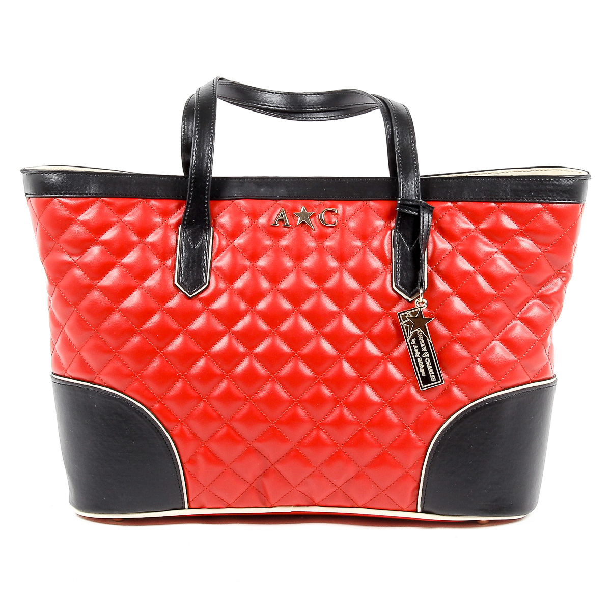Borsa a mano da donna Andrew Charles rossa LILLI