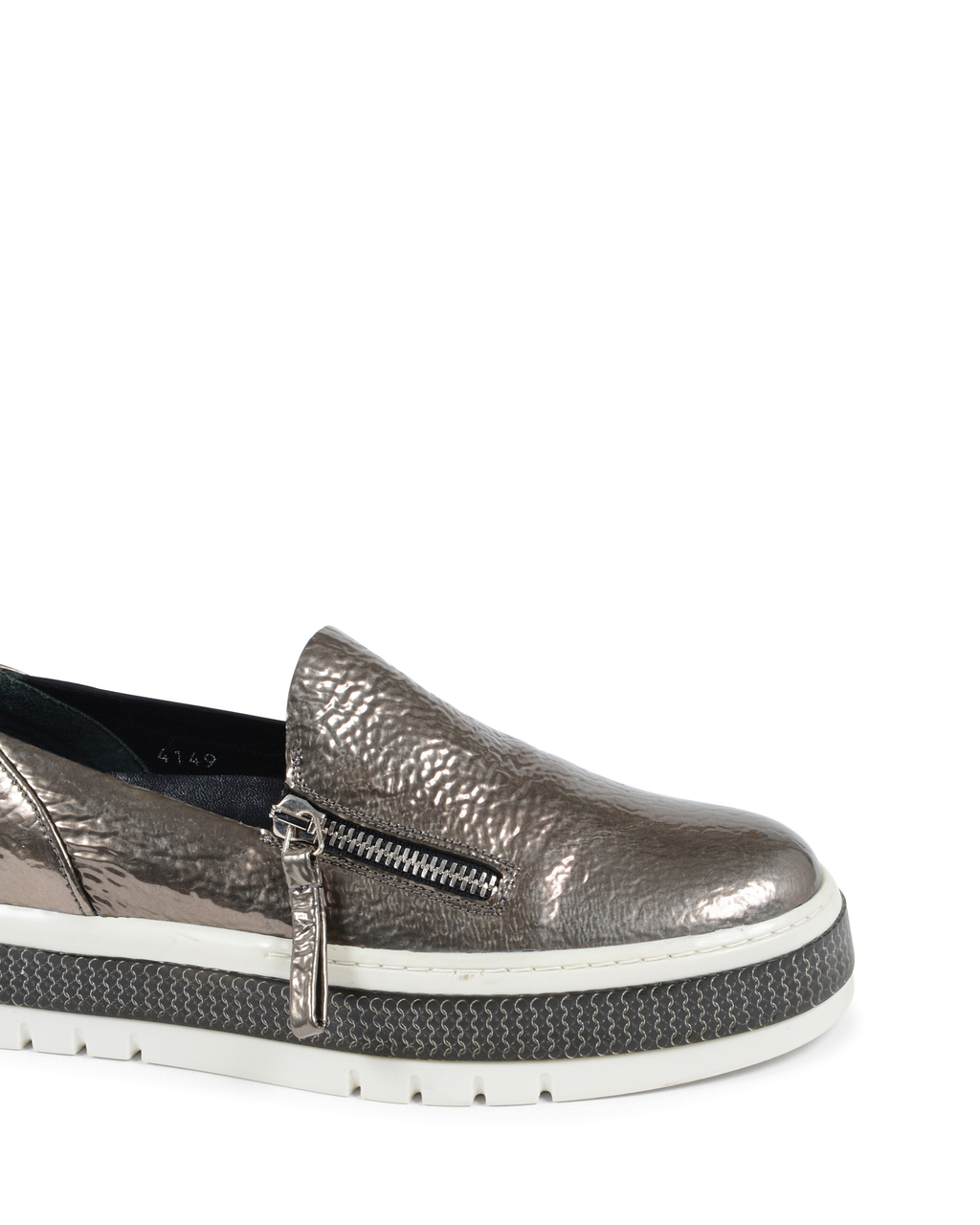 Premiata Sneaker Slip On Donna Bronzo M4149 LAME RUTENIO