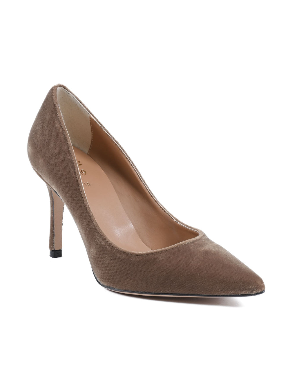 Décolleté Donna 19V69 Italia Tortora DEC85 VELLUTO OCRA
