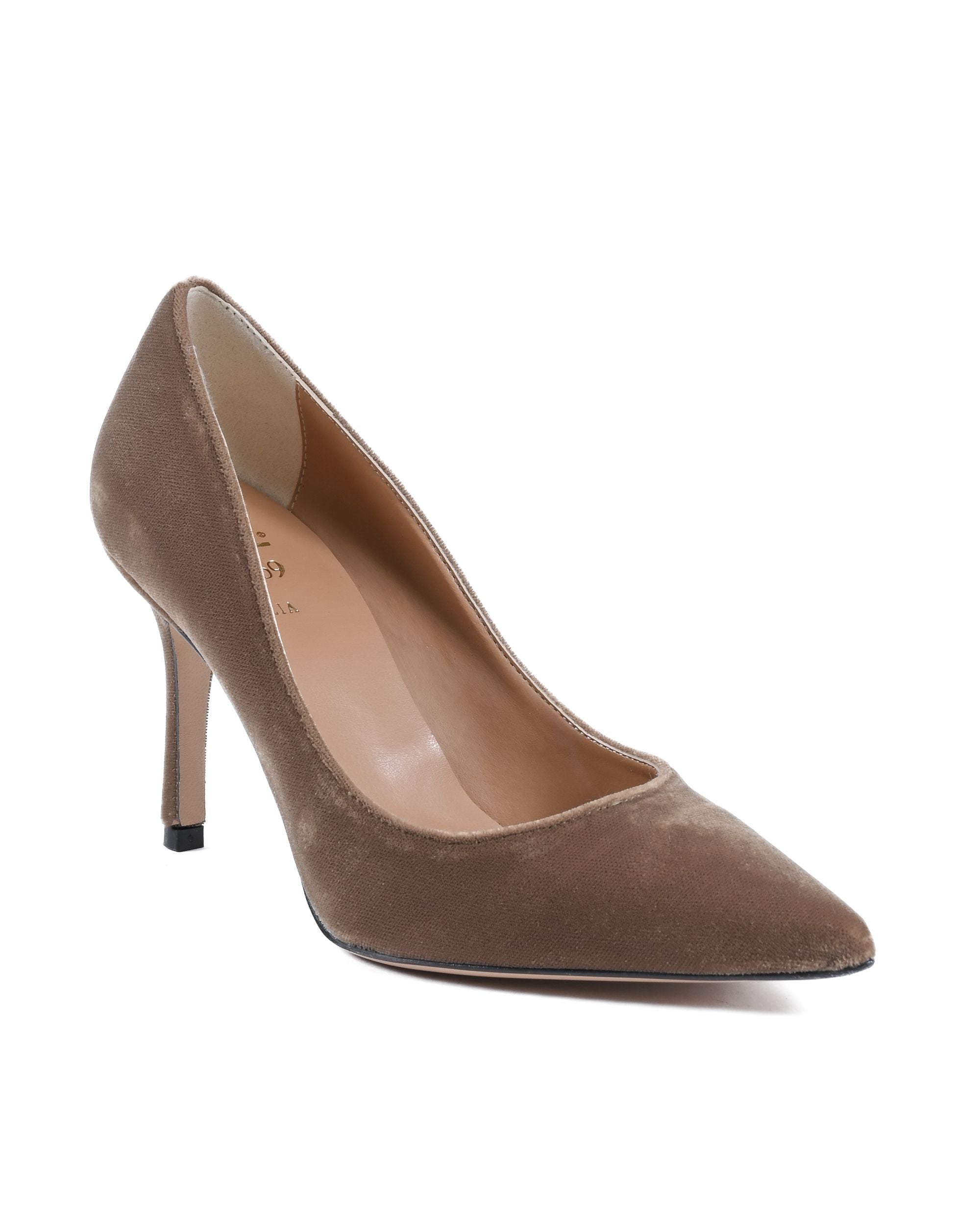 Décolleté Donna 19V69 Italia Tortora DEC85 VELLUTO OCRA