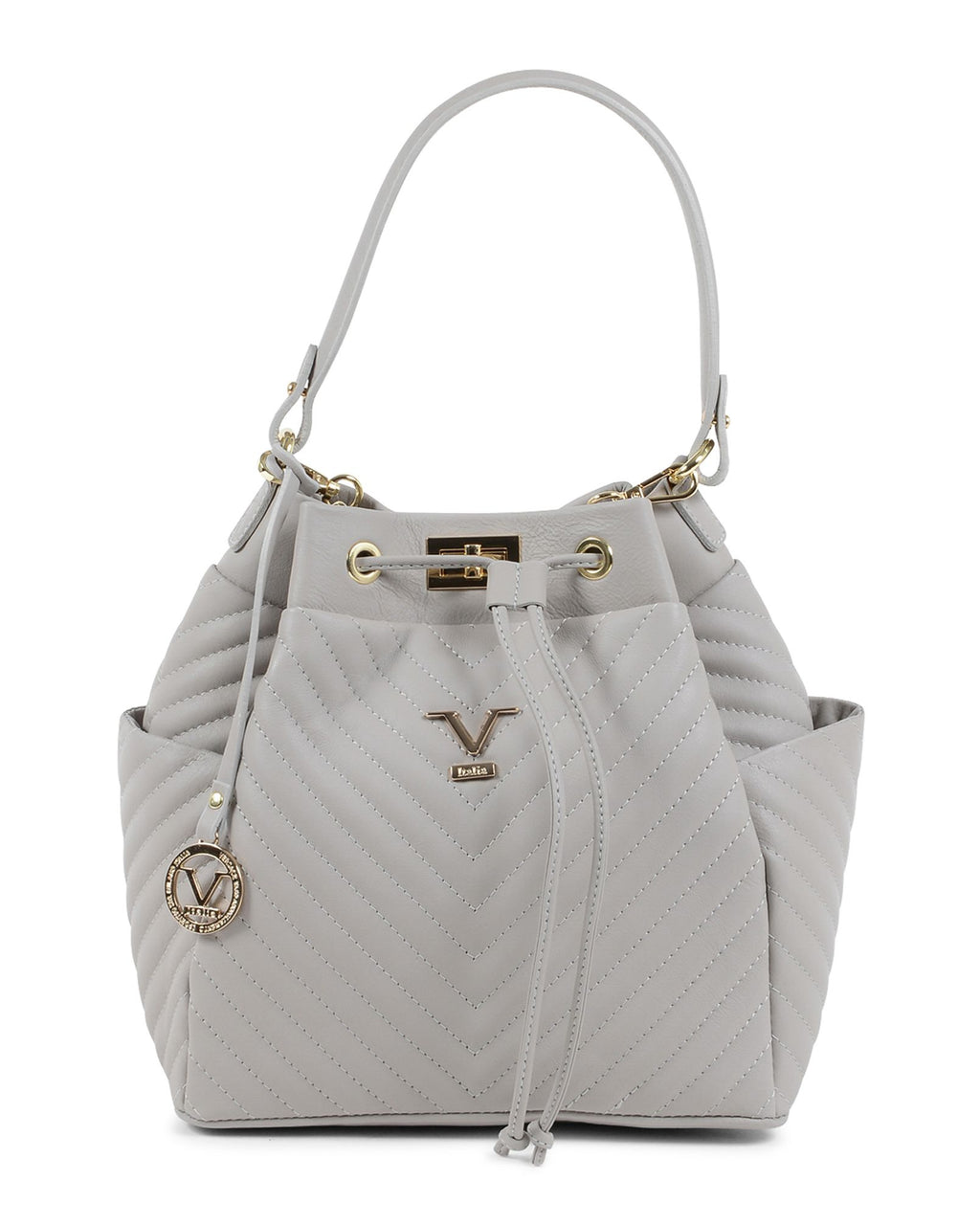 V Italia Borsa a tracolla da donna grigia BH10272 52 SAUVAGE GRIGIO